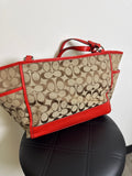 Coach Brown Shoulder Bag, 18"x10"