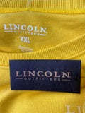 New Lincoln Outfitters Yellow Sweatshirt, XXL