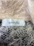 Amaryllis Animal Print Cardigan, XS