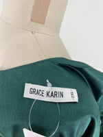 Grace Karin Green Dress, 2XL