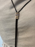 Aldo Gold/Black Necklace, 34"-36"
