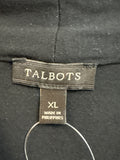 Talbots Black Top, XL