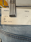 New American Eagle Denim Perfect Mini Skirt, 0