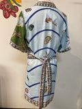Blue Dress Cotton/Linen , S