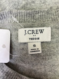 J. Crew Gray Teddie Wool Blend Sweater, S