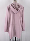 Skechers Pink Hooded Cardigan, M