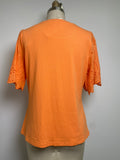 New Hailey & Co Orange Top, L