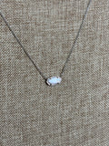 Kendra Scott Silver Necklace, 15"-17"