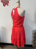New Newshows Coral Pocket Belted Dress, S