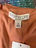 Eva Mendes Multicolor Dress, XL
