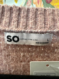 So Pink Sweater, L
