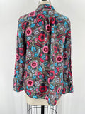 Talbots Green Print Top, L