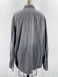 American Eagle Gray Button Front Top, XXL