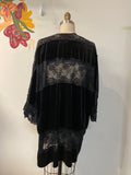Betsey Johnson Black Topper, One Size