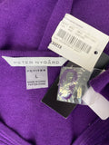 New Peter Nygard Purple Sweater, L Petite