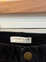 Coldwater Creek Black Corduroy Jeans, 12 Petite