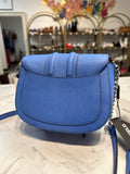 New Karl Lagerfeld Blue Crossbody Bag, 7"x5.5"
