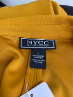 NYCC Yellow Blazer Jacket, L