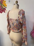 Entro Floral Top, M