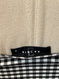 21 Saints Black Gingham Dress, M (runs small)