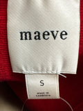 Maeve Red Anthropologie Sweater, S