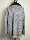 Chico's Gray Weekends Top, XL