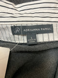 Adrianna Papell Gray Sweater, L