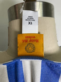 Ruby Rd Blue Stripe Top, 1X