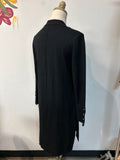 JM Collection Black Cardigan, M Petite