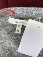 Maurices Gray/Burgundy Top, XL