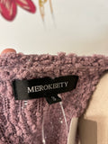 Merokeety Purple Cardigan, S