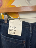 New And Now This Straight Leg 30" Inseam Jeans, 31 (12)