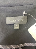 Talbots Black Blazer Jacket, 14