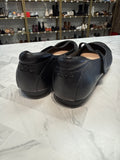 Taos Black Leather Shoes, 7
