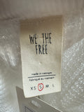 We the Free People White Oversized Top, S