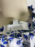 Sugar Lips Blue Top, 1X