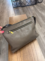 Fossil  Kinley Leather Crossbody Bag, 12"x9"