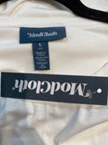 New Modcloth White Top, L