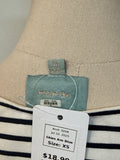 Skies Are Blue White/Navy Stripe Dress, XS