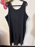 Any Body Gray 18" Inseam Jumpsuit, 2X