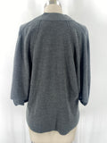 Bill Blass Gray Sweater, L