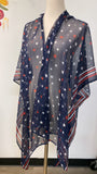 Accessory St Red/White/Blue Topper, One Size