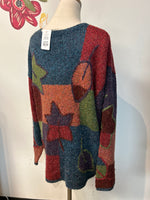 Mandal Bay Fall Leaves Sweater, XXL