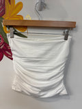 Peppermayo White Strapless Top, 4
