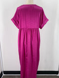Zig Zag Stripe Pink Dress, M