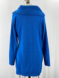 Alfani Blue Metallic Sweater, L