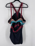 Coastal Blue One Piece Swimsuit, 2X