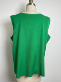Ming Wang Green Top, 1X