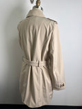 New Tommy Hilfiger Tan Trench Coat, L