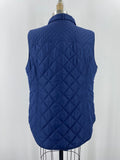 Crown & Ivy Navy Vest, XL